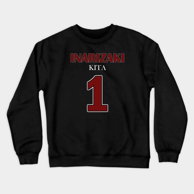 Kita, Number One Crewneck Sweatshirt by AislingKiera